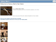 Tablet Screenshot of hybury.com